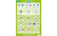 Taaljacht Spelling & grammatica groep 5 categorieposter