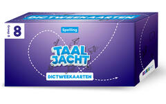 Taaljacht Spelling & grammatica groep 8 dictweekaarten