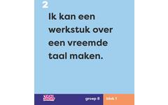 Taaljacht Taal groep 8 doelmagneten
