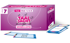 Taaljacht Taal groep 7 woordkaarten
