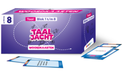 Taaljacht Taal groep 8 woordkaarten