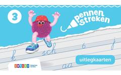 Pennenstreken 3 groep 3 uitlegkaarten verbonden schrift