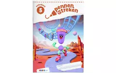 Pennenstreken 3 groep 5 oefenboek blokschrift (5 stuks)