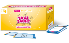 Taaljacht Taal groep 4 woordkaarten