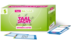 Taaljacht Taal groep 5 woordkaarten