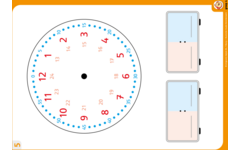Semsom groep 4 wisbordjes A & B (2x 30 stuks)