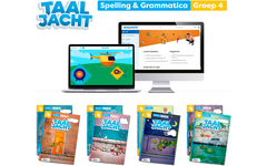 Taaljacht Spelling en grammatica Leerpakket groep 4