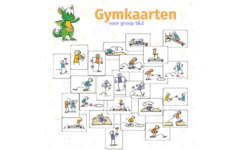 Delta.school (Delta de Draak) spelkaarten gym