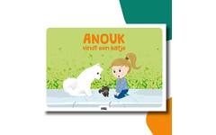 Anouk vind een katje - Kamishibai vertelplaten