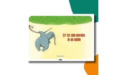Er zit een olifant in de boom - Kamishibai vertelplaten