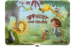 Oppasser voor een dag - Kamishibai vertelplaten