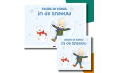 Anouk en Kanoo in de sneeuw - set Kamishibai vertelplaten & prentenboek