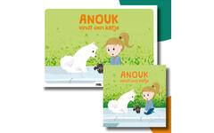 Anouk vindt een katje - set Kamishibai vertelplaten & prentenboek
