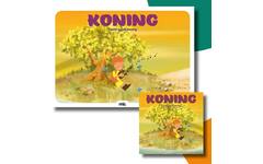 Koning - set Kamishibai vertelplaten & prentenboek