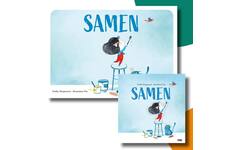 Samen - set Kamishibai vertelplaten & prentenboek