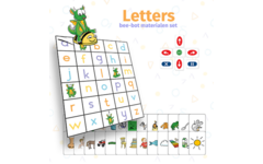 Delta.school (Delta de Draak) Bee-Bot materialenset letters