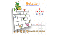 Delta.school (Delta de Draak) Bee-Bot materialenset getallen