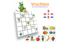Delta.school (Delta de Draak) Bee-Bot materialenset vruchten
