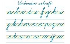 Handiger Handschrift groep 3 alfabet tafelkaarten verbonden schrift