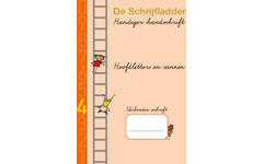 Handiger Handschrift groep 4 A4 Schrift 4 - Hoofdletters & zinnen verbonden schrift