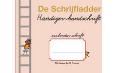 Handiger Handschrift groep 3 A5 Dictee schrift - 5 mm verbonden schrift