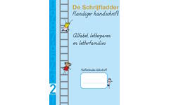 Handiger Handschrift groep 3 A4 Schrift 2 - Alfabet, verbindingen halfverbonden blokschrift