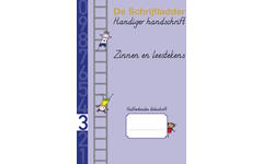 Handiger Handschrift groep 3 A4 Schrift 3 - Zinnen en leestekens halfverbonden blokschrift
