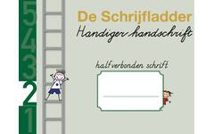 Handiger Handschrift groep 3 A5 Schrift 2 - Letters deel A halfverbonden blokschrift