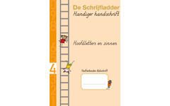 Handiger Handschrift groep 4 A4 Schrift 4 - Hoofdletters & zinnen halfverbonden blokschrift