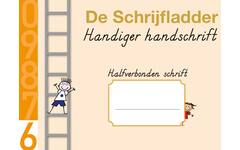 Handiger Handschrift groep 4 A5 Schrift 6 - Hoofdletters halfverbonden blokschrift