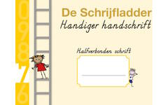 Handiger Handschrift groep 4 A5 Schrift 7 - Hoofdletters halfverbonden blokschrift
