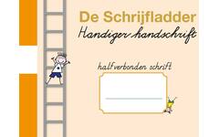 Handiger Handschrift groep 3 A5 Dictee schrift - 5 mm halfverbonden blokschrift