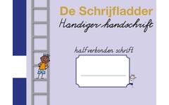 Handiger Handschrift groep 4 A5 Dictee schrift - 4 mm halfverbonden blokschrift