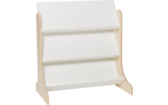 Boekenpresentator wit