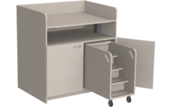 Aankleedtafel Standard 100 ahorn trap rechts
