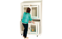 Evacuatiebed Standard wit, compleet