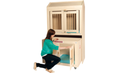 Evacuatiebed Standard ahorn, compleet
