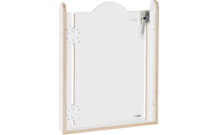 Grondboxelement | Wit, 60 cm, deur