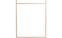 Grondboxelement | Wit, 60 cm, volledig dicht