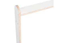 Grondboxelement | Wit, 90 cm, volledig dicht