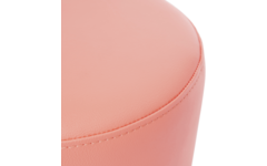 Poefje Robbie 26 cm hoog Ø 30 cm, stof 8x 32M3256 trend zachtroze