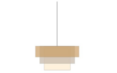 Hanglamp Chintz, 100cm, 80cm, 60cm, incl. pendel, snoer en lichtbron