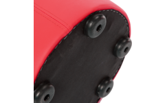 Poefje Robbie 31 cm hoog, stof Boltaflex 454348 zalm (Lox)