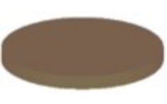 Zitstippel Ø 350 mm, stof 7X32M1709 classic java