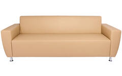 Bank Rolo 3-zits, op poten, stof 7x 32M1709 classic java
