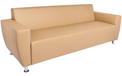 Bank Rolo 3-zits, op poten, stof 7x 32M1709 classic java