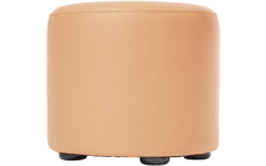 Poefje Robbie 26 cm hoog Ø 30 cm, stof 8x 32M1241 classic beige