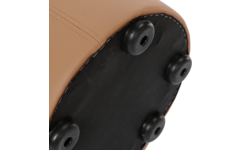 Poefje Robbie 31 cm hoog Ø 30, stof 7x 32M1709 classic java