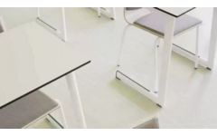 Mix leerlingtafel sledemodel 130x50 cm