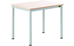 Kleutertafel Luma 70 x 50 cm met PP-rand, hoogte A1-B2-C3
